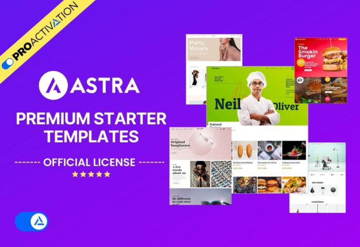 Astra Premium Starter Templates Original License