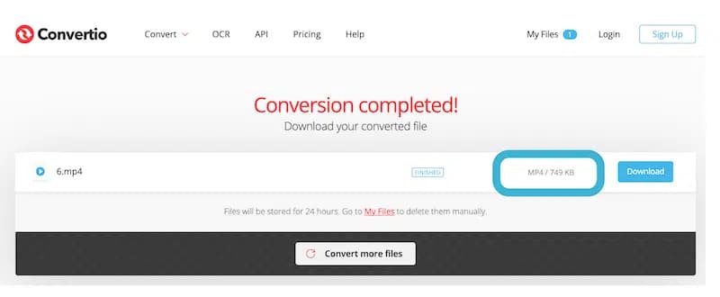 Converted-file-to-mp4-much-lighter-Source-Convertio