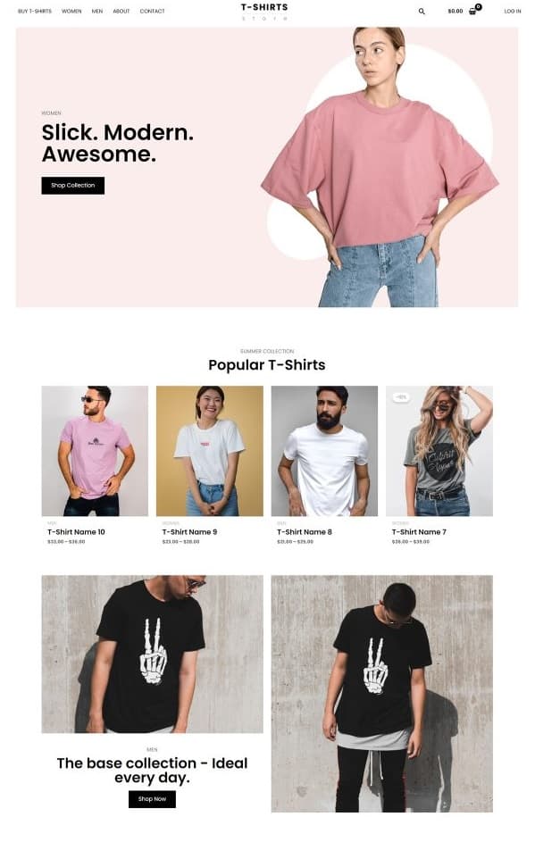 T-Shirts Store - Astra Premium Retail Store Layouts 2023