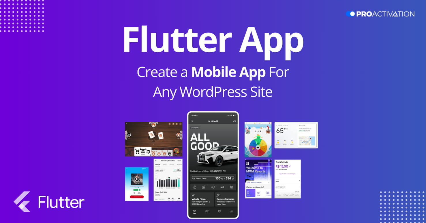 Flutter App for Any WordPress: Create a powerful | ProActivation
