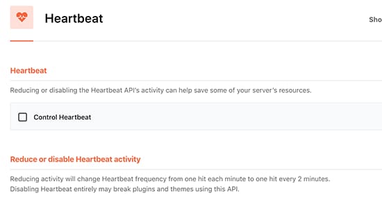 Heartbeat API