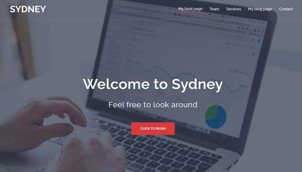 Sydney - Free WordPress Themes with Demo Content