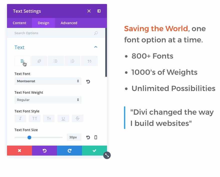 Link, Lists, and Blockquote design feature in divi theme