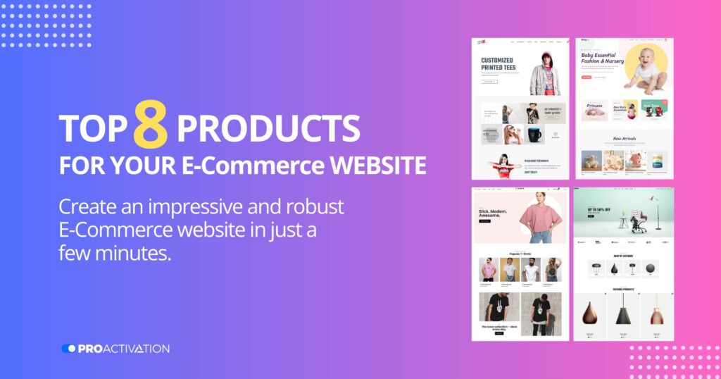 Top 8 Premium WordPress Products for Creating Profitable E-commerce Sites