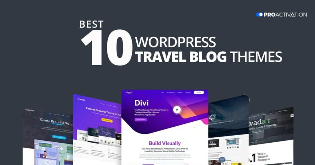 10 Best WordPress Themes for Travel Blogs