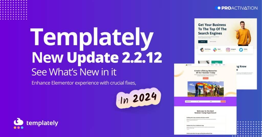 Templately 2.2.12 Update